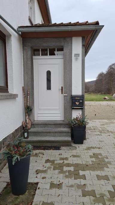 Grosszuegige Wohnung Auf Dem Hof Historischen Muehle Holzhausen  外观 照片