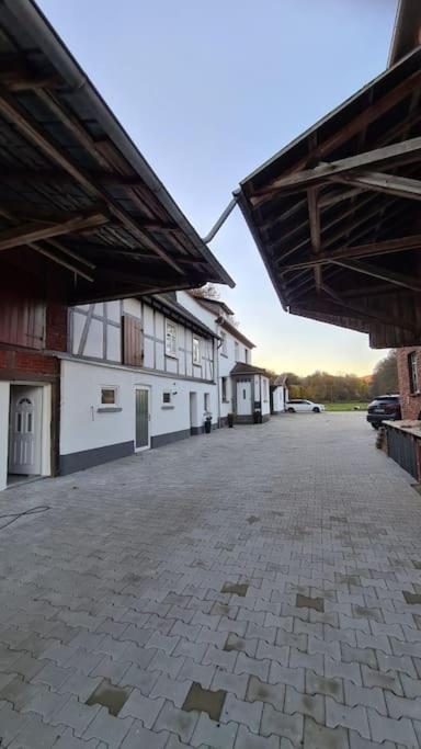 Grosszuegige Wohnung Auf Dem Hof Historischen Muehle Holzhausen  外观 照片